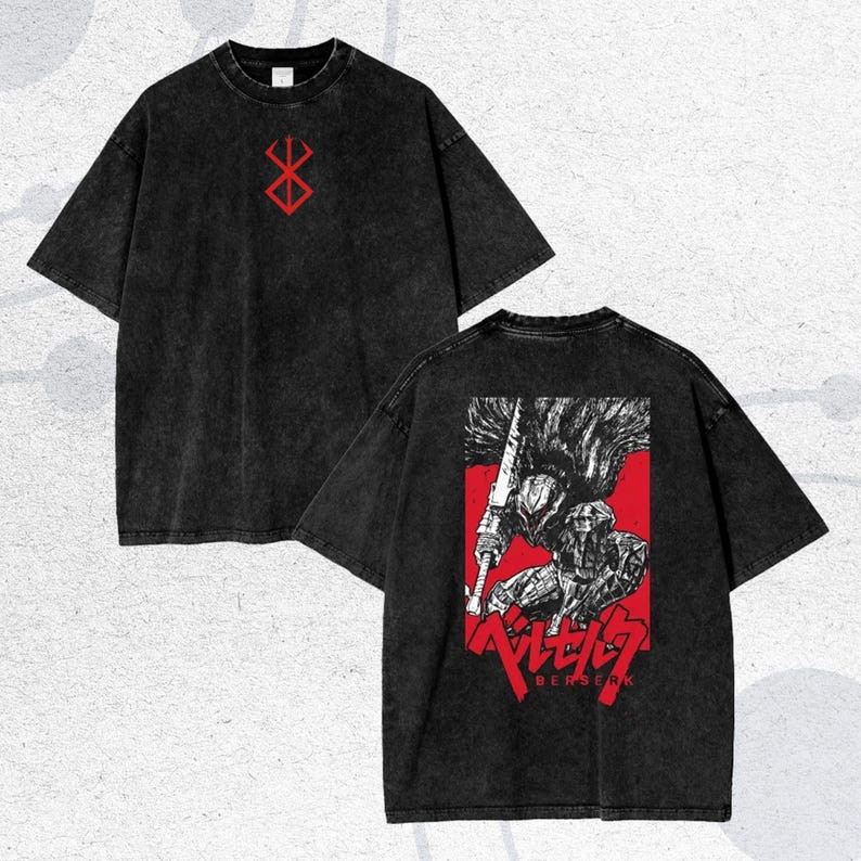 Camiseta Preta Unisex Design com Figuras Estilizadas Texto 