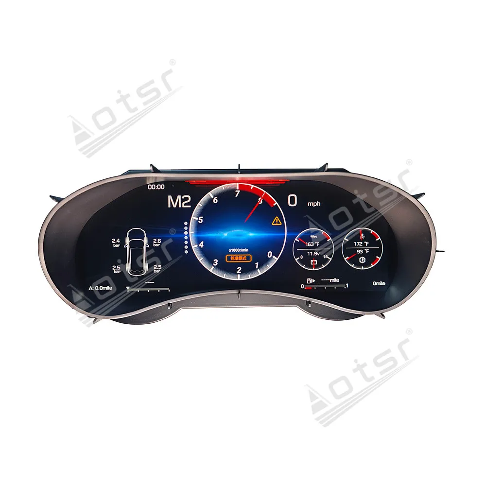 Premium Digital Odometer Cluster For Infiniti Q50 Q60 2014-2022 LCD Instrument Panel Carplay Virtual Cockpit Screen Speed Meter