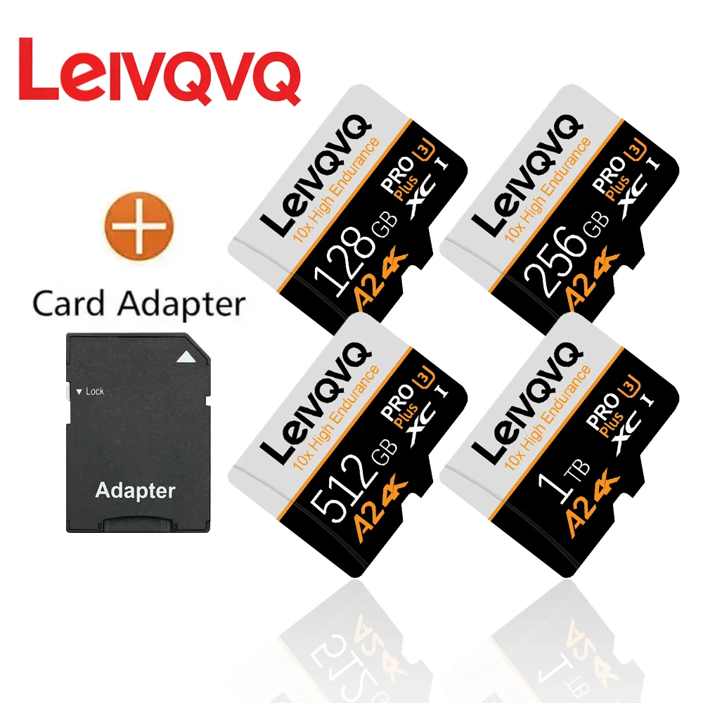 SD Card 512GB Mini SD Memory Card 256GB Real Capacity Micro TF Card 128GB Micro Tarjeta SD 64GB For Xiaomi Surveillance Devices