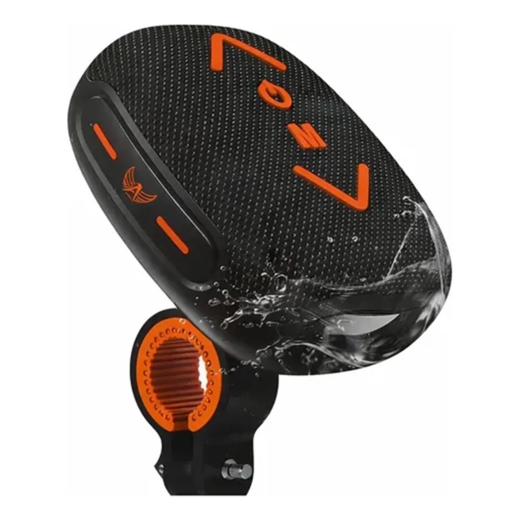 Caixa de Som Bluetooth 30W Resistente a Agua IPX5 para Bicicleta