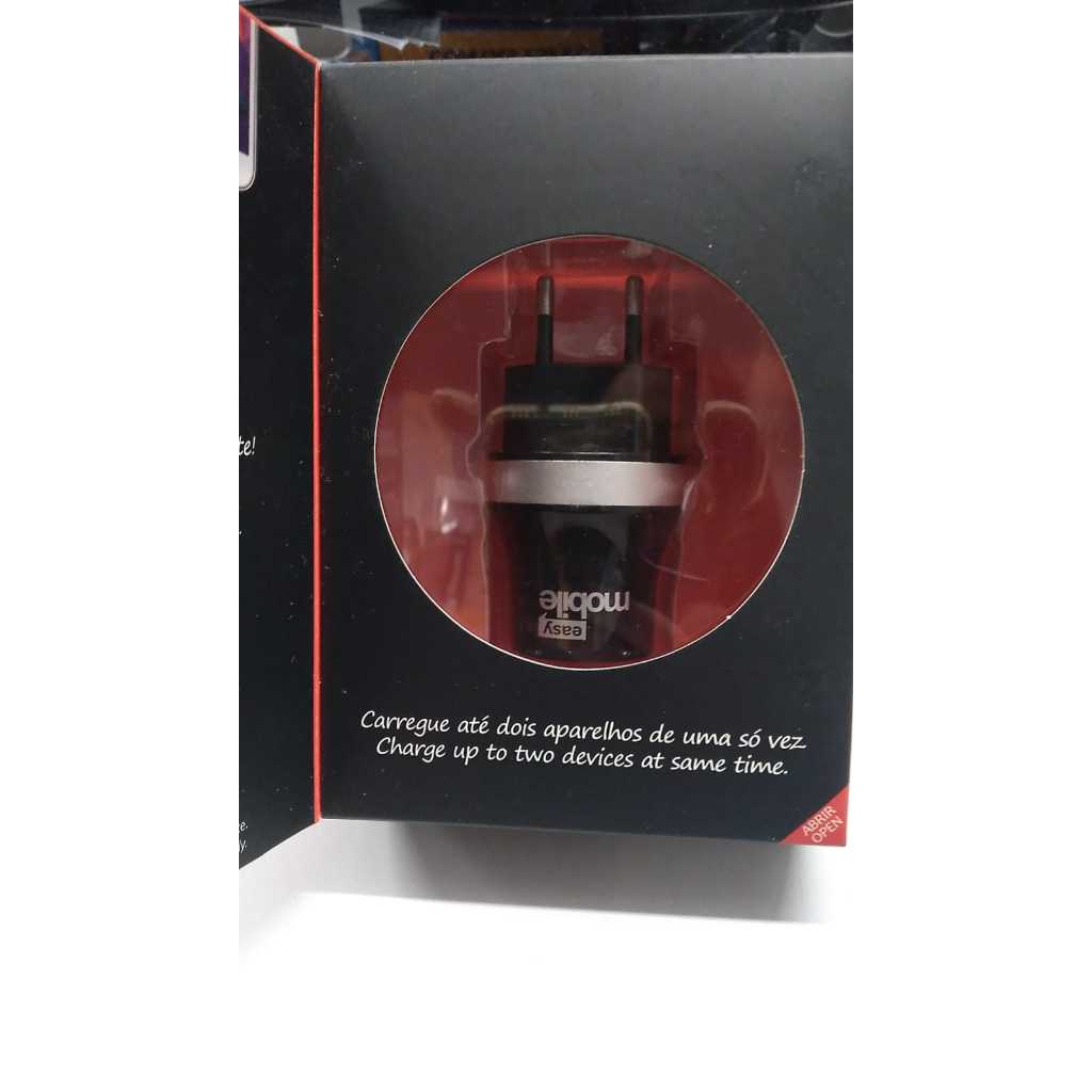 CARREGADOR USB WALL CHARGER USB EASY MOBILE