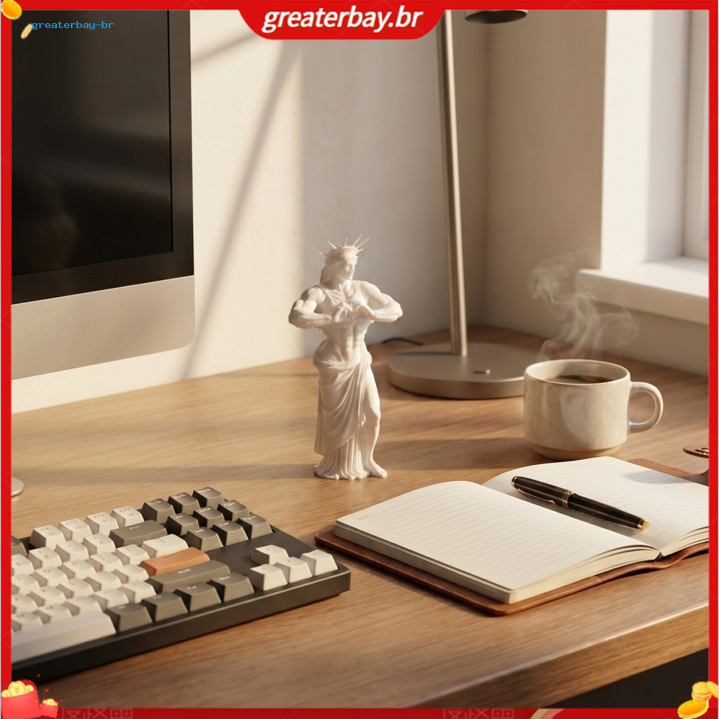 Funny 3d Printed Liberty Statue Humorous New York City Souvenir Unique Room Bookshelf Table Decor Gift for Men Women Ide