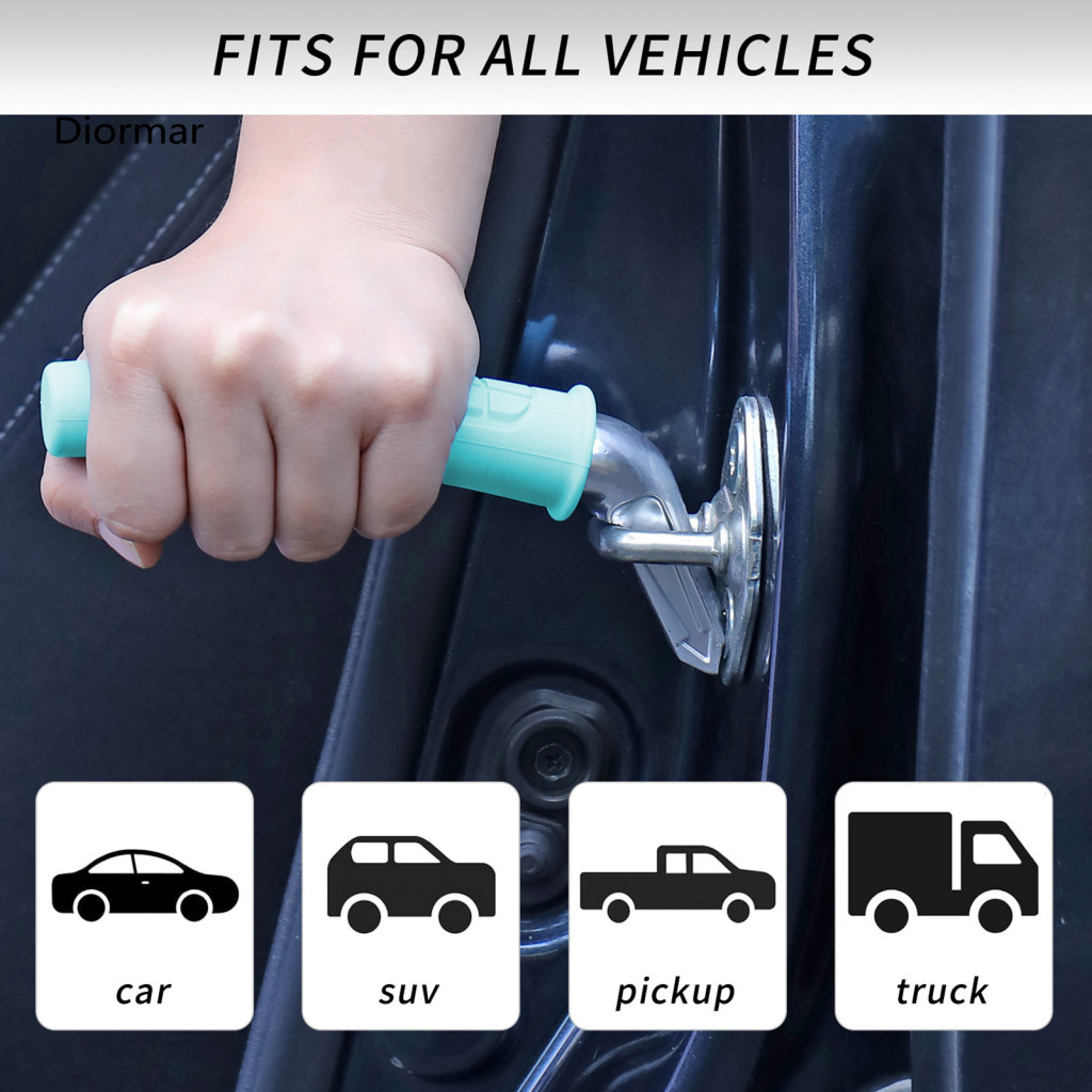 Car Assistive Device for Seniors 1 or 2 Pcs Door Assist Handle for Elderly Non-slip Portable Vehicle Support Grip Easy S
