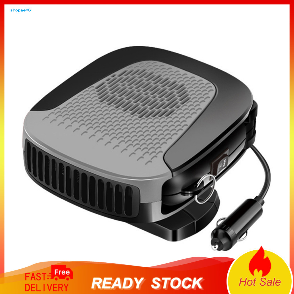 Window Defogger for Car Compact 12v Heater Defroster – Fast Heating Cooling Portable Auto Vehicle Easy to Use Perfect