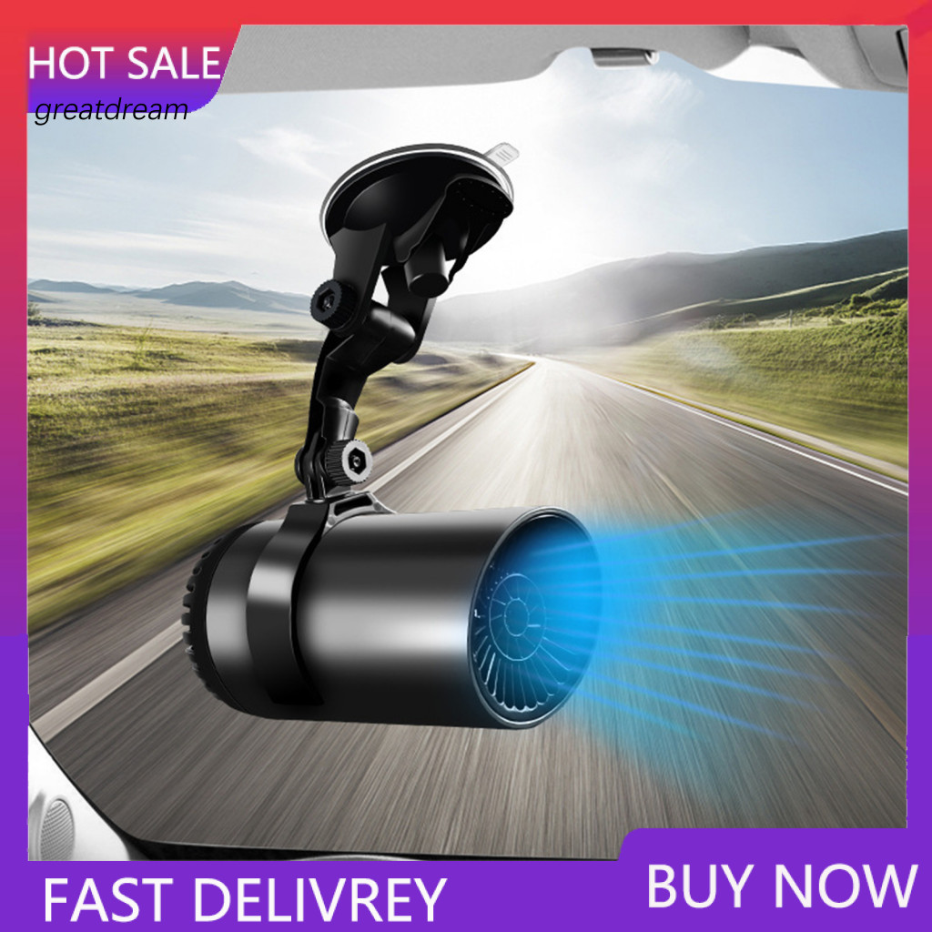 12/24v Car Heater 12v/24v Portable and Defroster – Quick Warm-up Universal Vehicle Warmer for Truck Van Suv Efficient