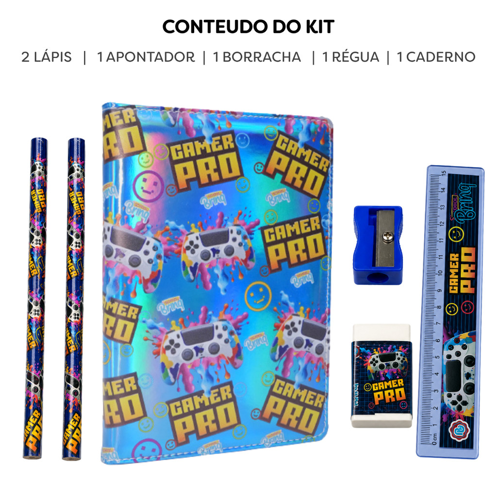 Kit Escolar Gamer Pro
