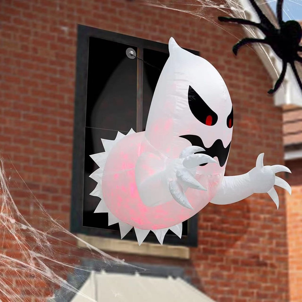 Decoration Reuse Unique Styling Decorations Inflate Ghosts Huge Size Durable Multi-purpose