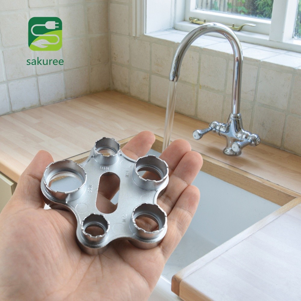 Torneira Aerador Chave Fluxos Ajustando Ferramenta De Encanamento Multi-Purpose Para Melhoria Da Casa