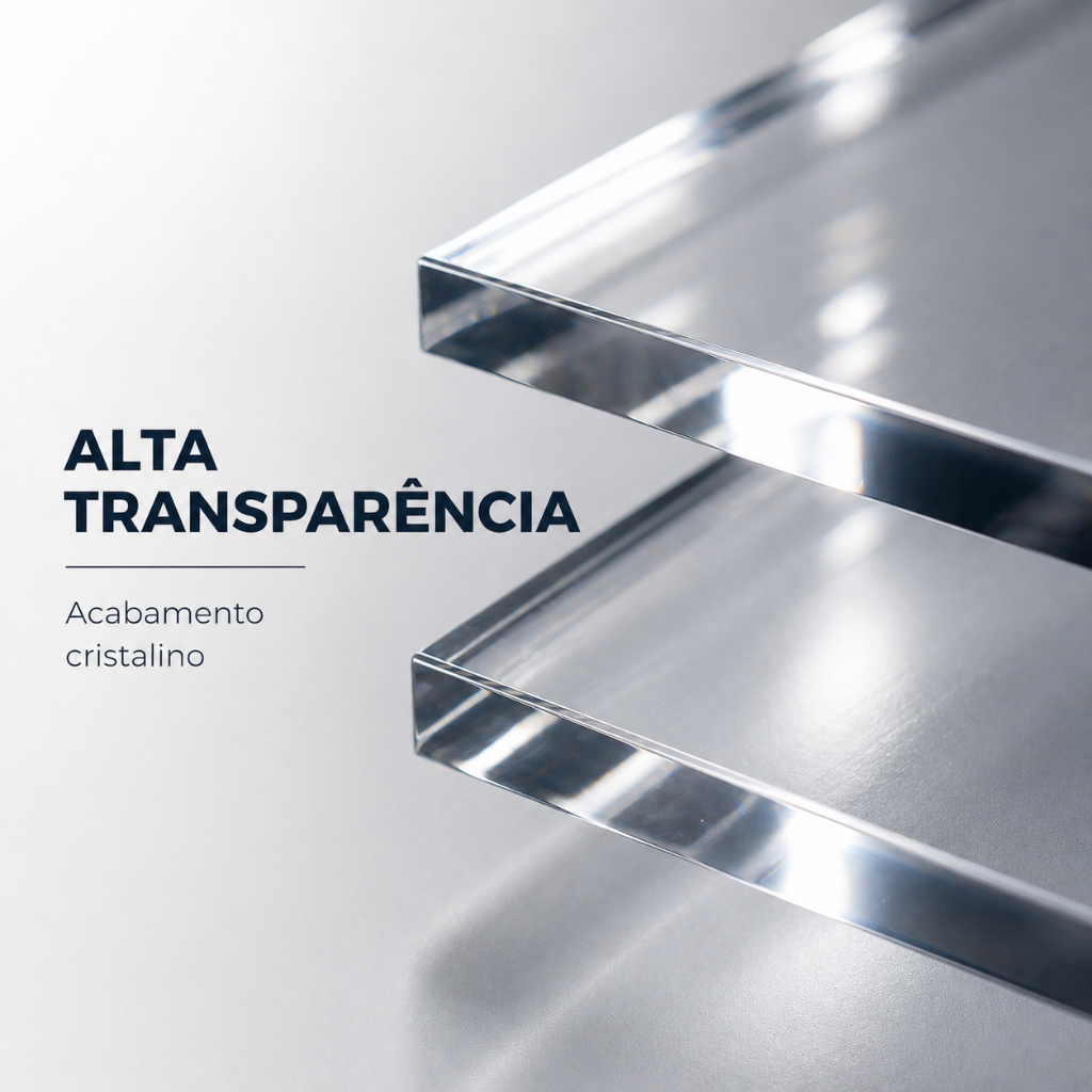 Placa Acrílico Cristal Transparente 70x40cm Corte Laser 2mm 3mm 4mm 5mm 6mm 8mm 10mm