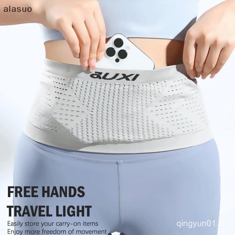 [ala] Pochete Esportiva Multifuncional Para Fitness Ao Ar Livre Masculina E Feminina De Alta Elasticidade [BR]