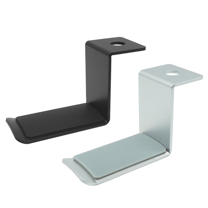 Liga Alumínio Fone Ouvido Stand Holder Rotativo Pendurado Gancho Metal Headset Hanger