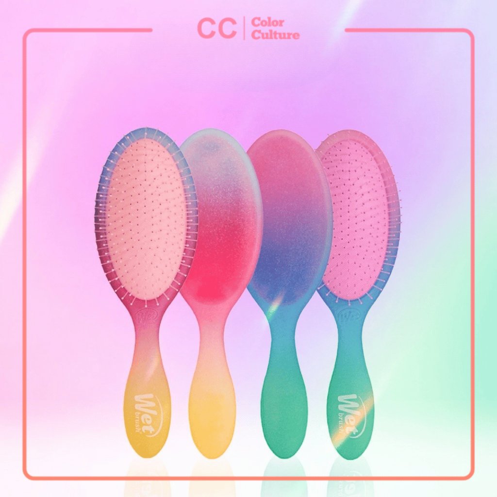 The Wet Brush Electric Sky-Pente De Cabelo Anti-Emaranhado , Queda , Escova Desembaraçadora
