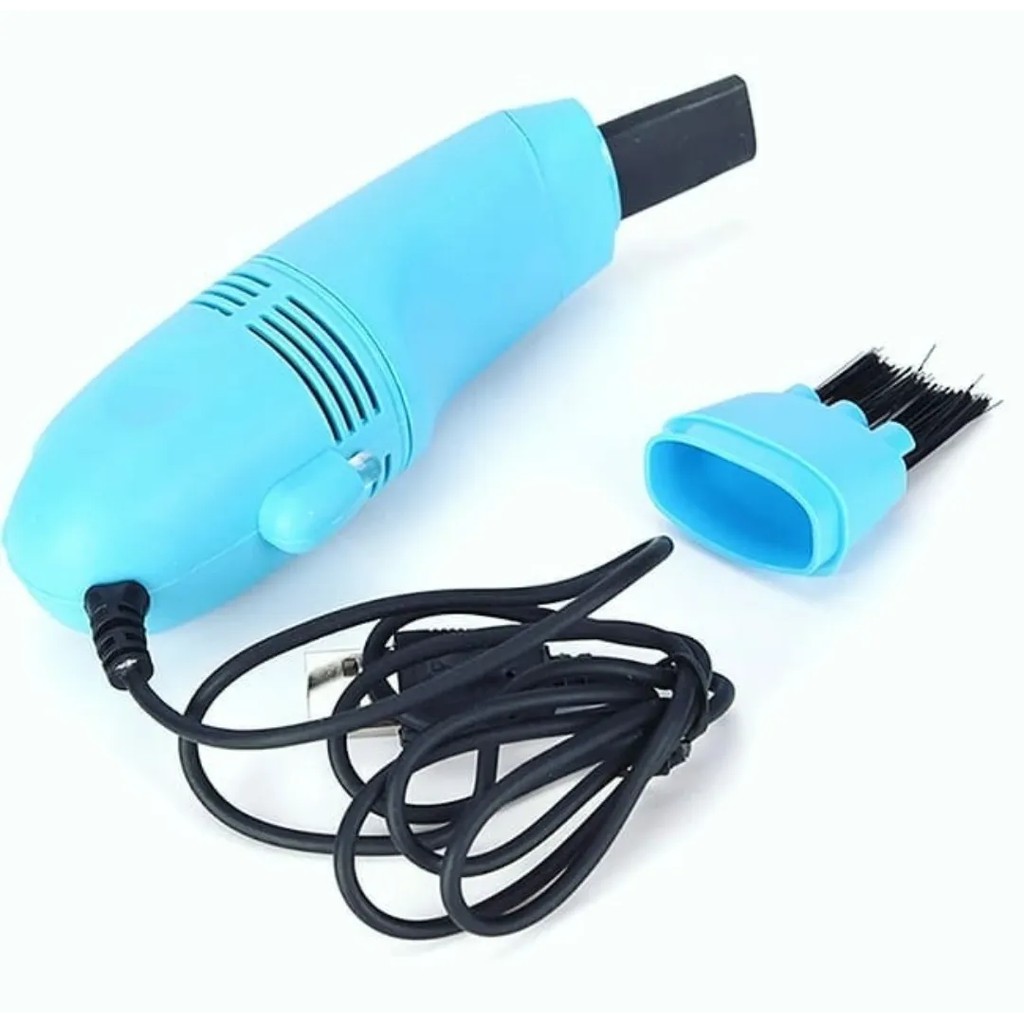 Mini Aspirador Pó Cabo Usb, C/ 03 Pçs - Limpeza Office