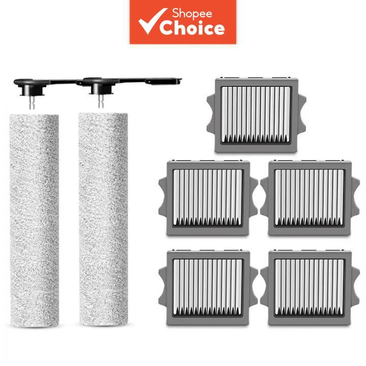Para escova de rolo de filtro Hepa de aspirador a seco e molhado Tineco Floor One Switch S6 / Stretch S6 peças e