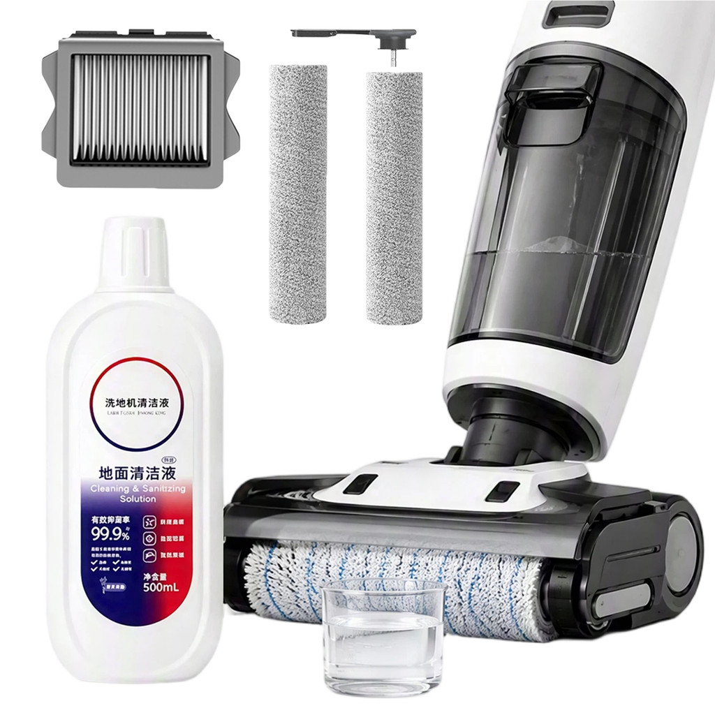 Peças De Reposição De Filtro De Escova De Rolo De Vácuo Seco E Úmido Para Limpador Tineco Stretch [covdes.br]