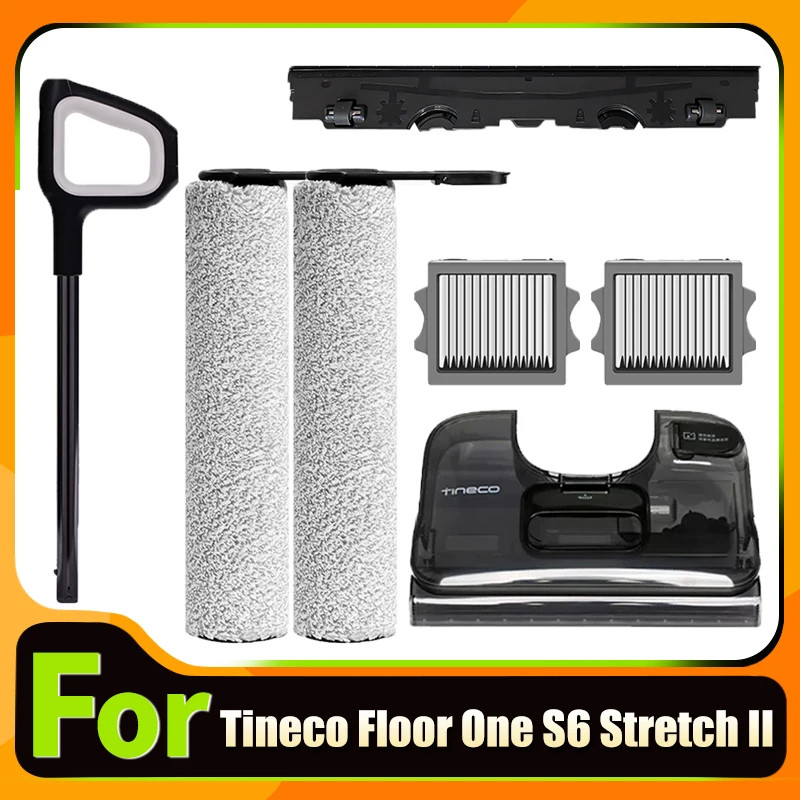 Acessórios Para Tineco Floor One i6 Stretch II Escova De Tanque De Água Seca E Molhada Rolo Suporte De Filtro HEPA Peça