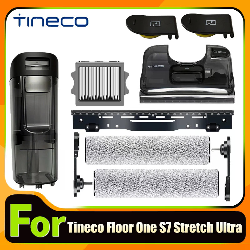 Para Tineco Piso Um S7 Estiramento Ultra Acessórios Aspirador De Pó Escova Rolo E Filtro Heap Peças Do Tanque Água Suja