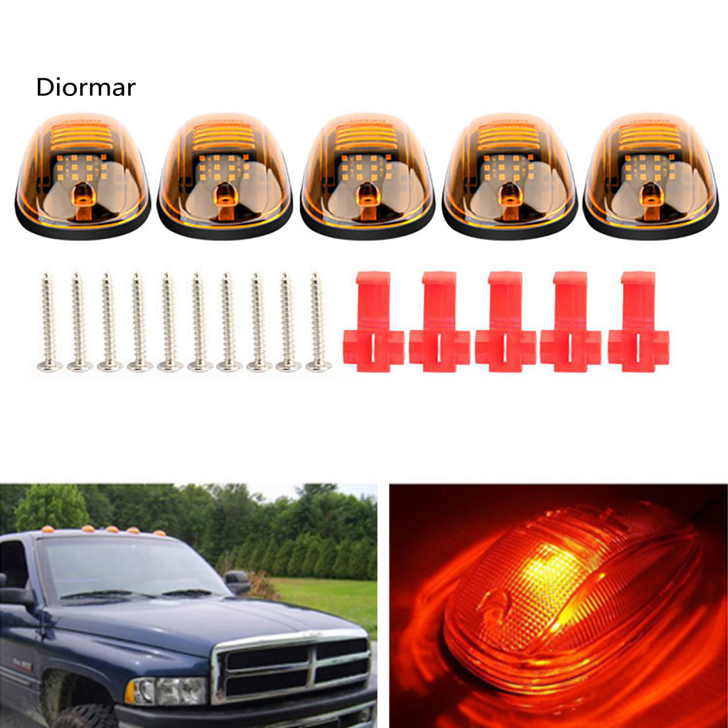 Roof Cab Lights for Suv Easy Installation Truck 5pcs Wireless for Pickup – Install Weatherproof Bright Led with Indica