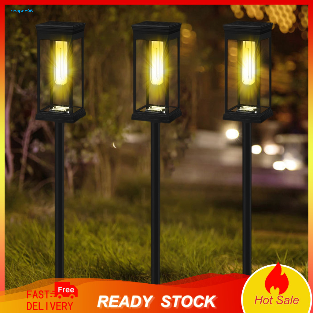 Solar Street Light Outdoor Waterproof 1 or 2 Pcs Pathway Lights Super Bright Led Ip65 Auto On/off Garden Landscape Easy