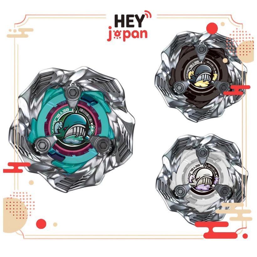 TAKARA TOMY BEYBLADE X BX-36 Random Booster Whale Wave Select - Lançador Beyblade Brasil
