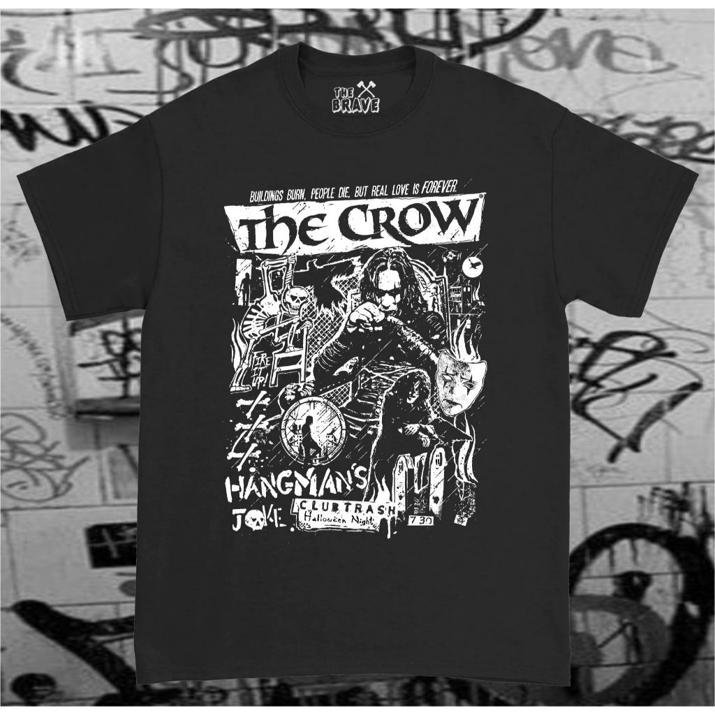 CAMISETA THE CROW O CORVO FILME 1994