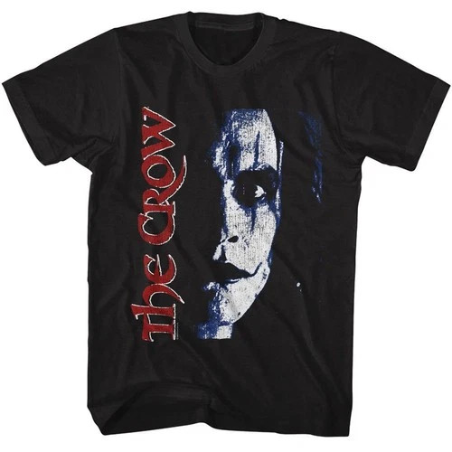 Music Soul Camiseta Unissex The Crow Face Estampa Cinematografica Confortavel Estilosa Atemporal Moda Casual