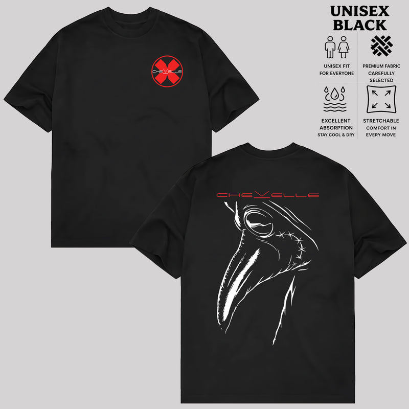 Camiseta Gráfico Chevelle Crow Estilosa Moderna Premium Moda