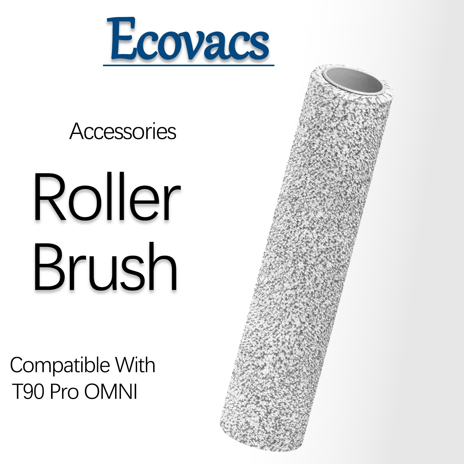 Gesen Compatível com ECOVACS DEEBOT T90 Pro OMNI Aspirador Robô, Escova de Rolamento Anti‐Embaraço Substituição de Peça