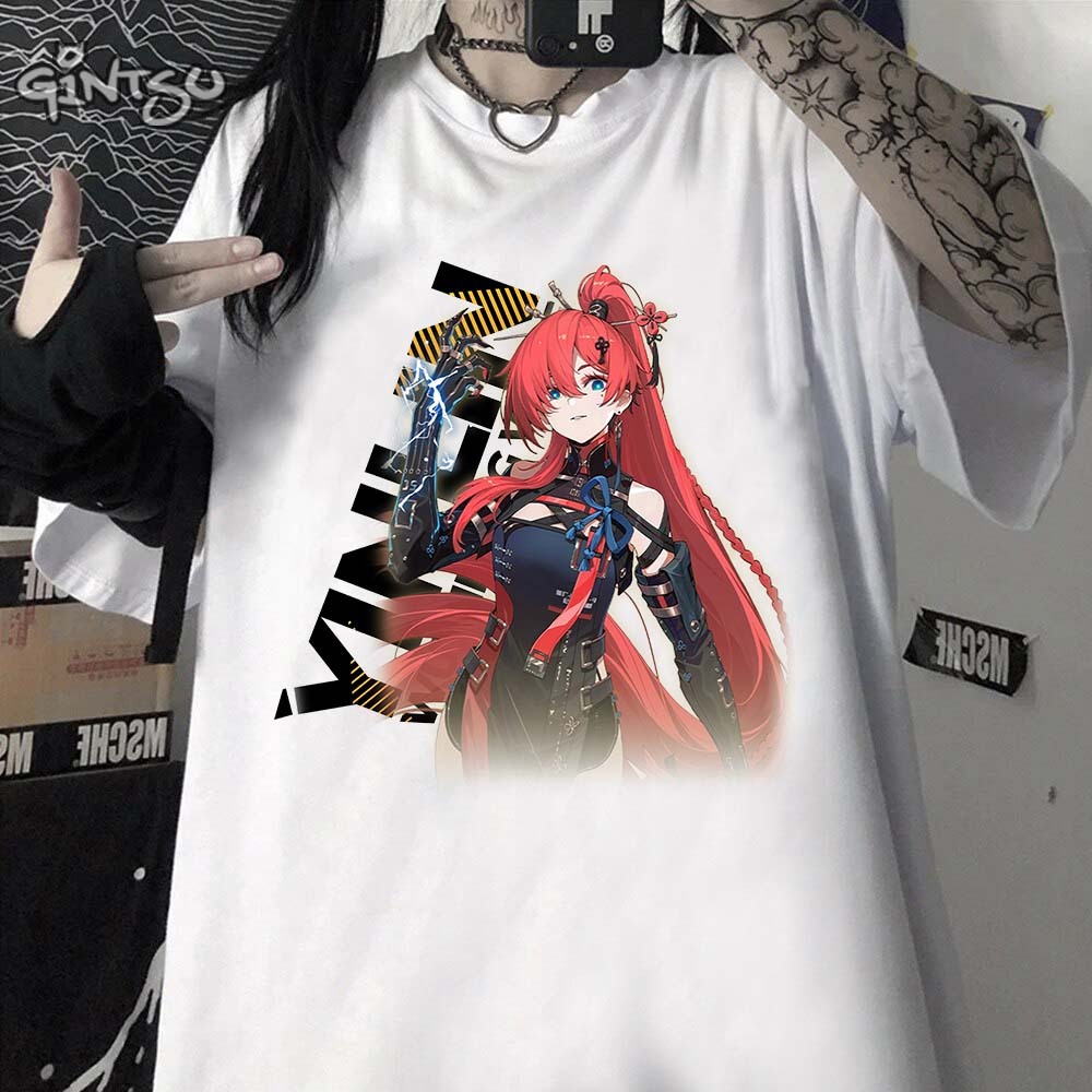 Camiseta WUTHERING WAVES YINLIN Unissex