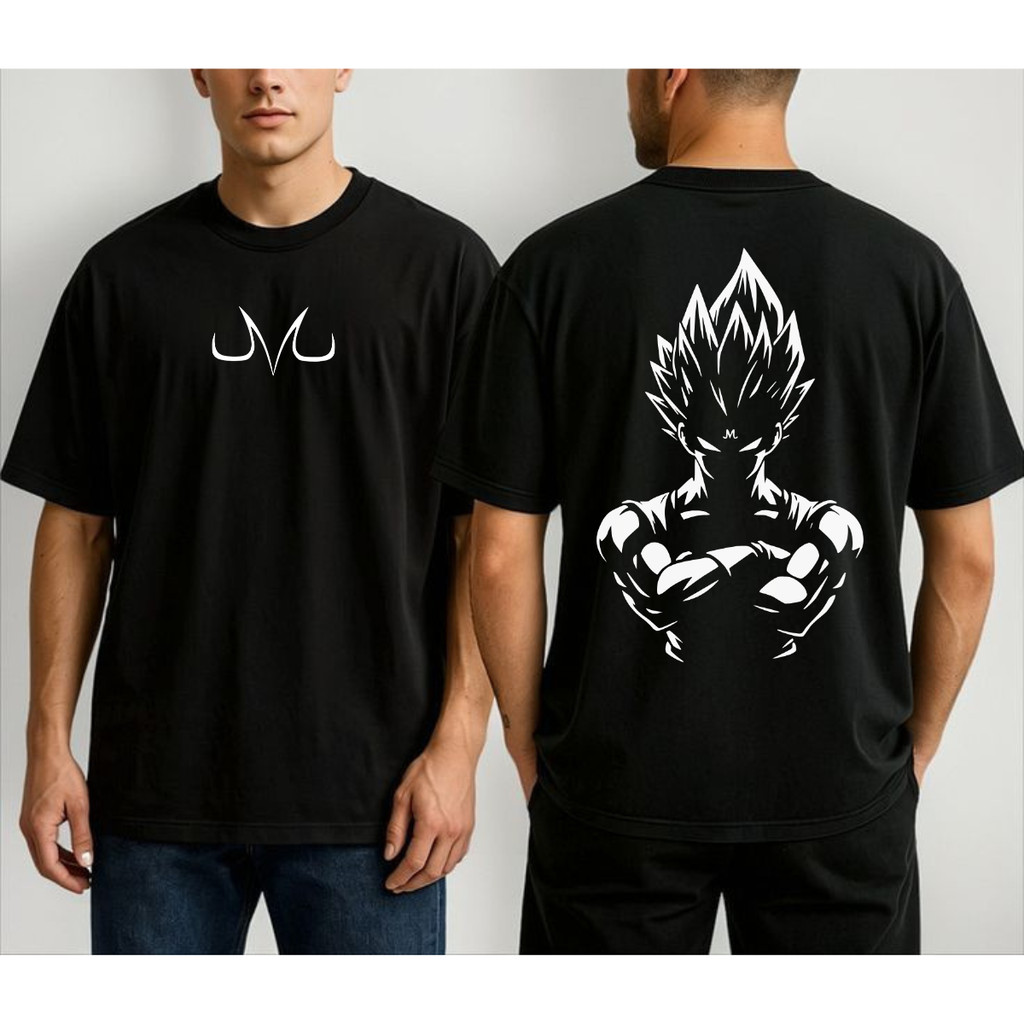 Camiseta Camisa Dragon Ball  Majin Vegeta Anime Streetwear