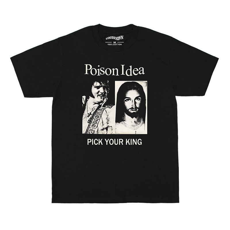 Music Soul Camiseta Unissex Poison Idea Black Flag Discharge Minor Threat Hardcore Punk Estilosa Autentica Confortavel
