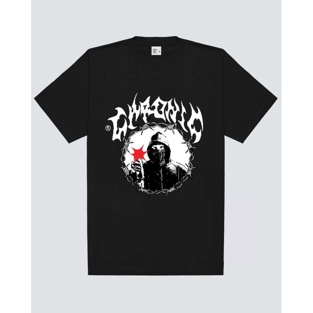 2026 Camiseta Estampa Discharge Punk Rock T-shirt Unissex Streetwear Envio Imediato