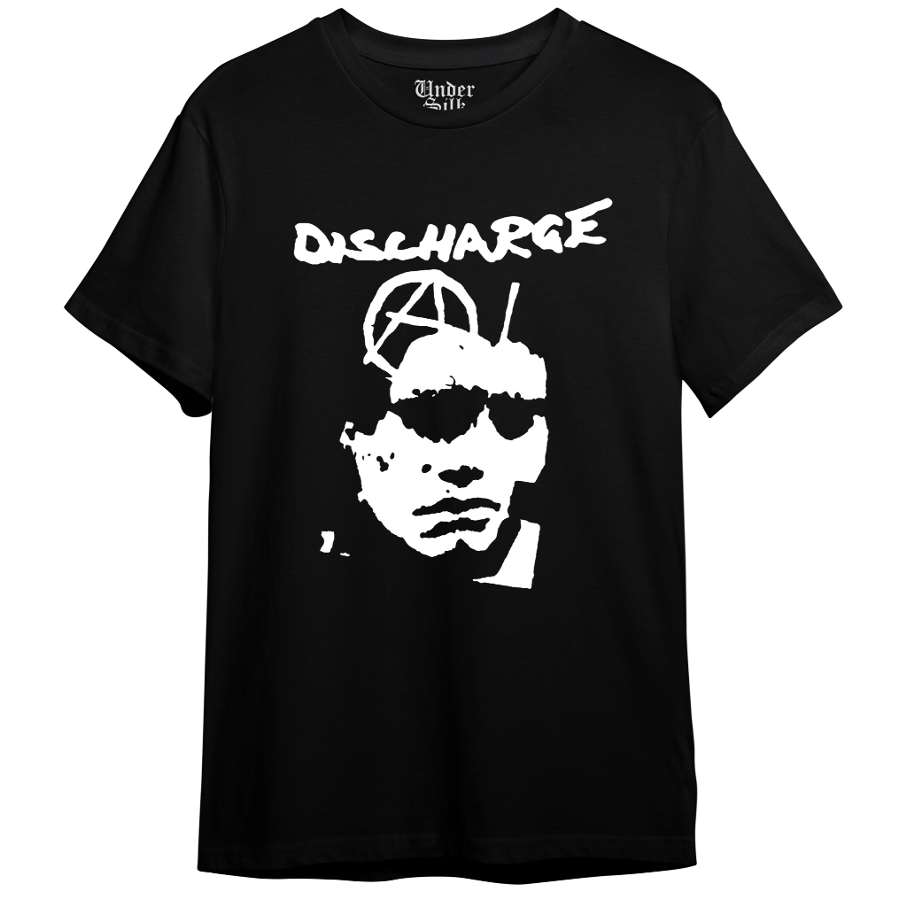 Camiseta banda discharge crossover