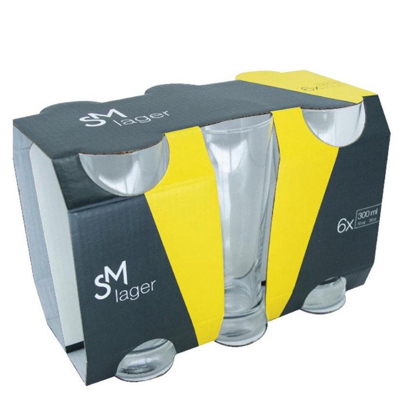 SM LAGER COPO 300ML - JG C/ 06 PCS