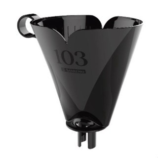 Suporte de Plástico Preto para Filtro de Café 103 – Coado Manual