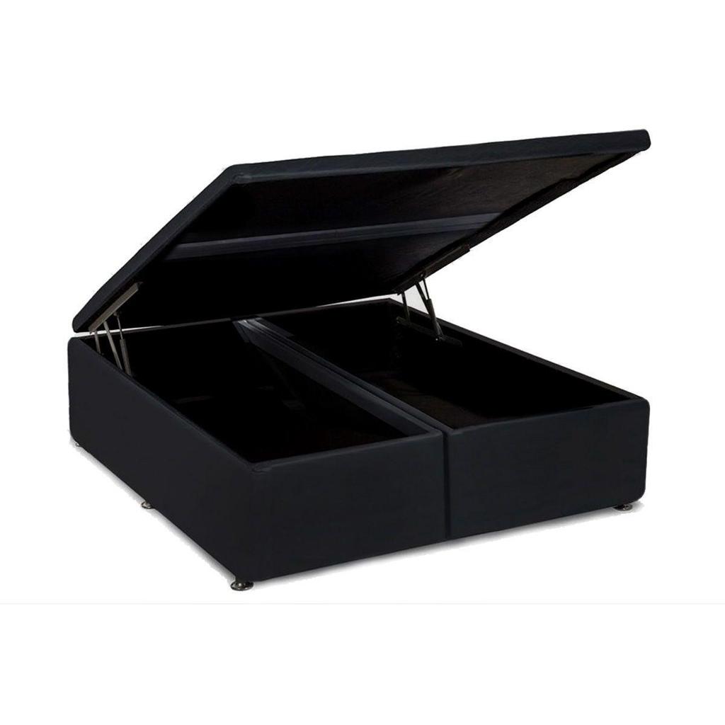 Cama Box Baú King Ortobom Light Physical Corano Black 186x39