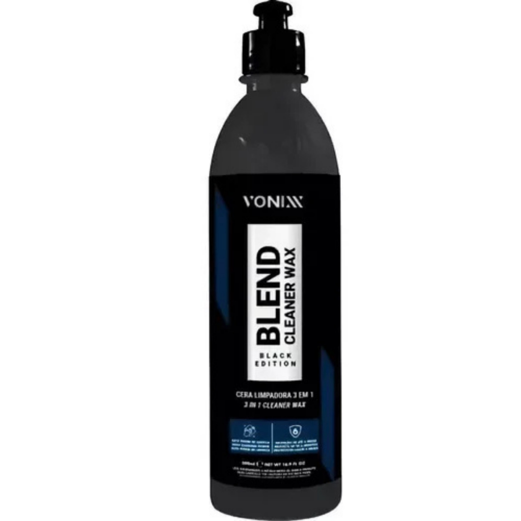 CERA AUTOMOTIVA BLEND CLEANER WAX BLACK 500ML