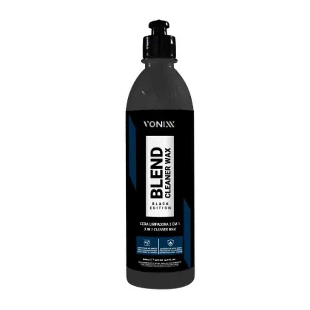 Cera Híbrida Vonixx Blend Cleaner Black Edition 500ml para Pinturas Escuras