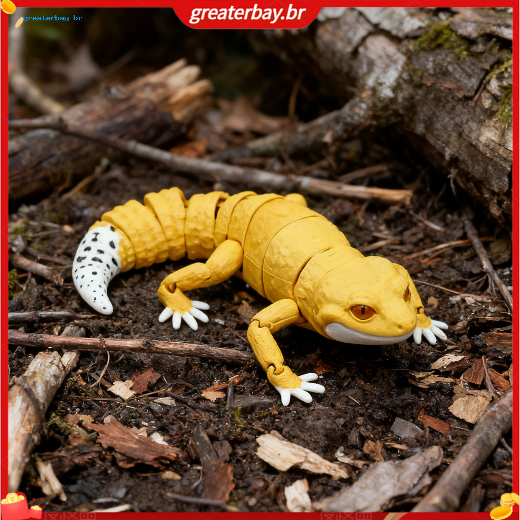 【Premium Quality Home Decor】Made from durable high-quality materials this lizard figurine doubles as an elegant pi