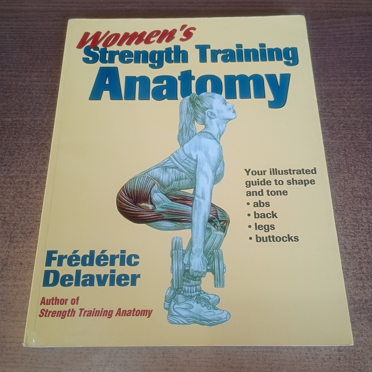 Livro Women's Strength Training Anatomy - Frédéric Delavier (Edição em Inglês)