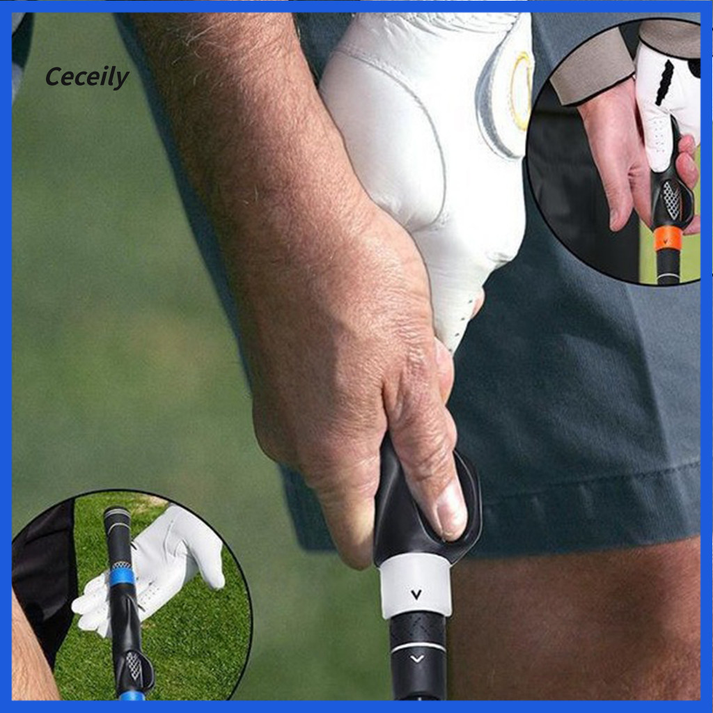 Durable Golf Grip Tool Hand Positioning Guide Trainer Aid for Correct Position Club Swing Practice to Improve Strength f