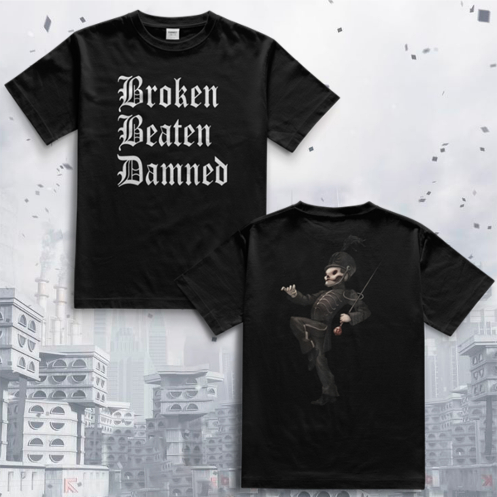 Camiseta My Chemical Romance | Broken Beaten Damned | The Black Parade World Tour