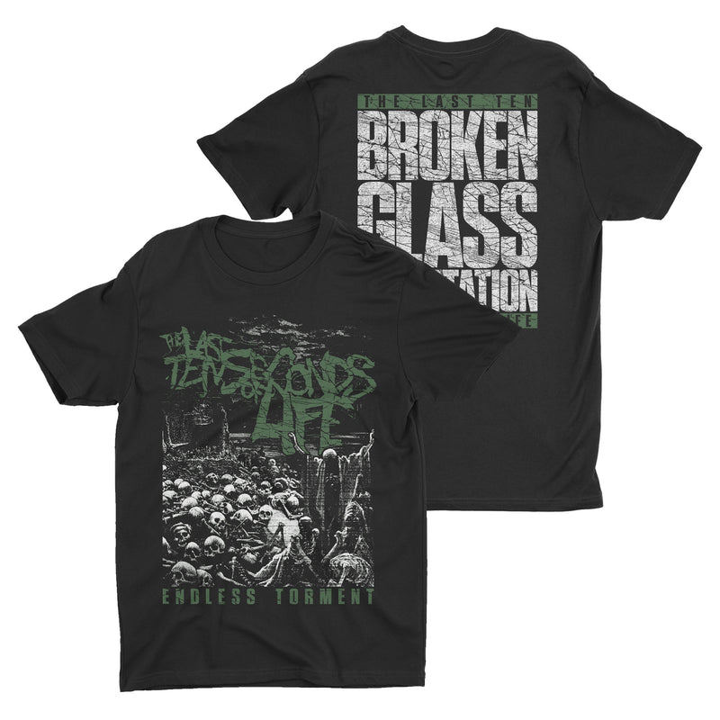 Music.Soul Camiseta Unissex The Last Ten Seconds Of Life Banda Broken Glass Estampa Moderna Confortável Estilosa Casual