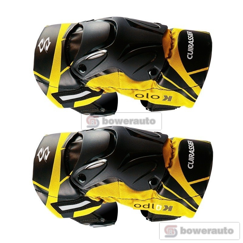 Motorcycle Knee Guard Protective Gear, Off-road Riding Leg Guards, Night Reflective, Thickened High Strength, Multiple C