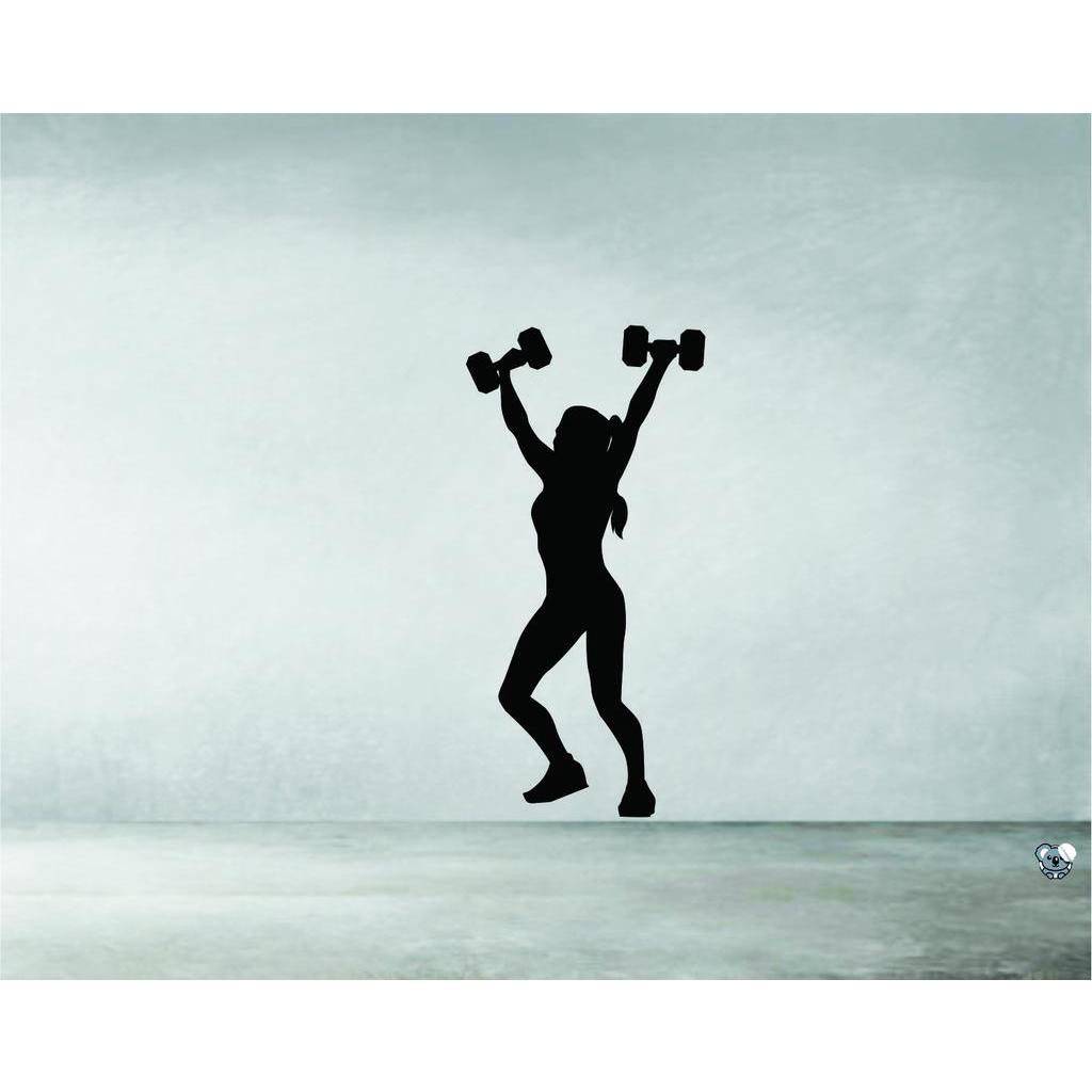 Adesivo Decorativo de Academias Fit Gym Crossfit