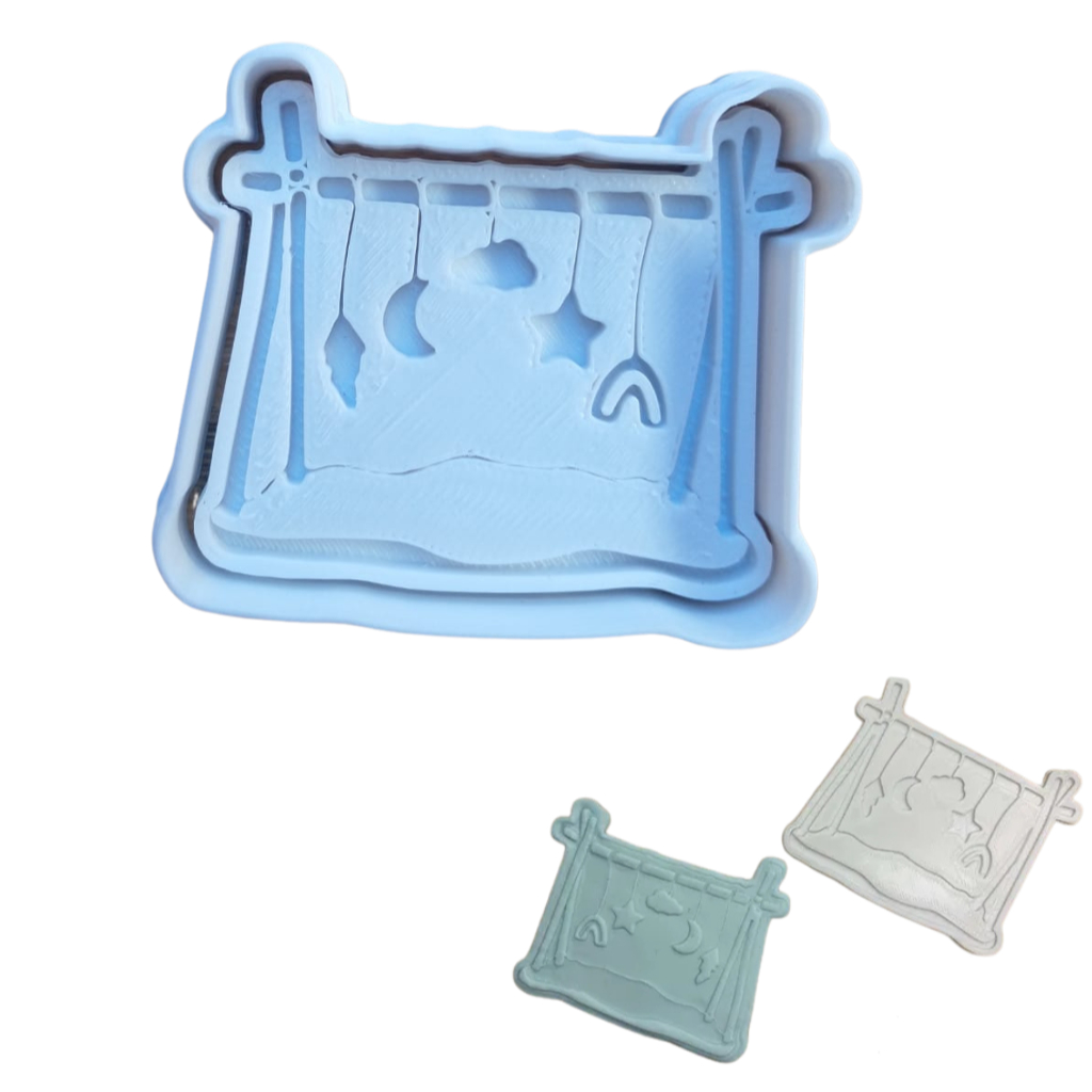 Cortador de Biscoito para Confeitaria e Artesanato Gym Baby CT12290