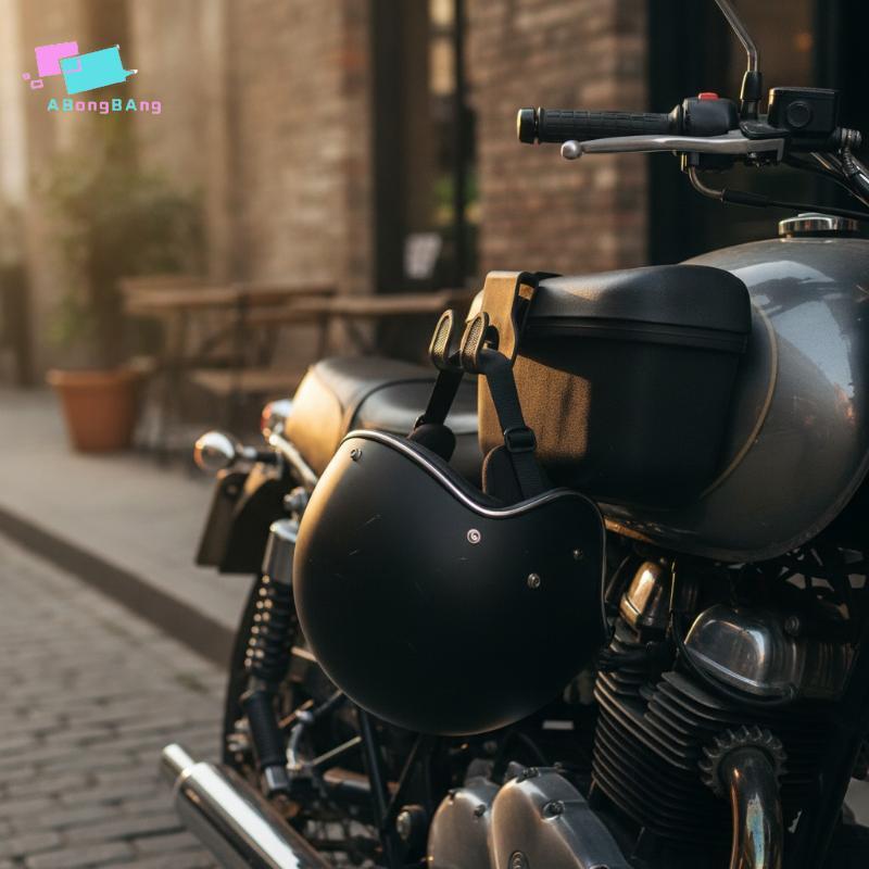 Abongbanghn 10 Pçs Punch Livre Scooter Elétrico Gancho De Armazenamento Universal Motocicleta Cabide formuting Saco Capa