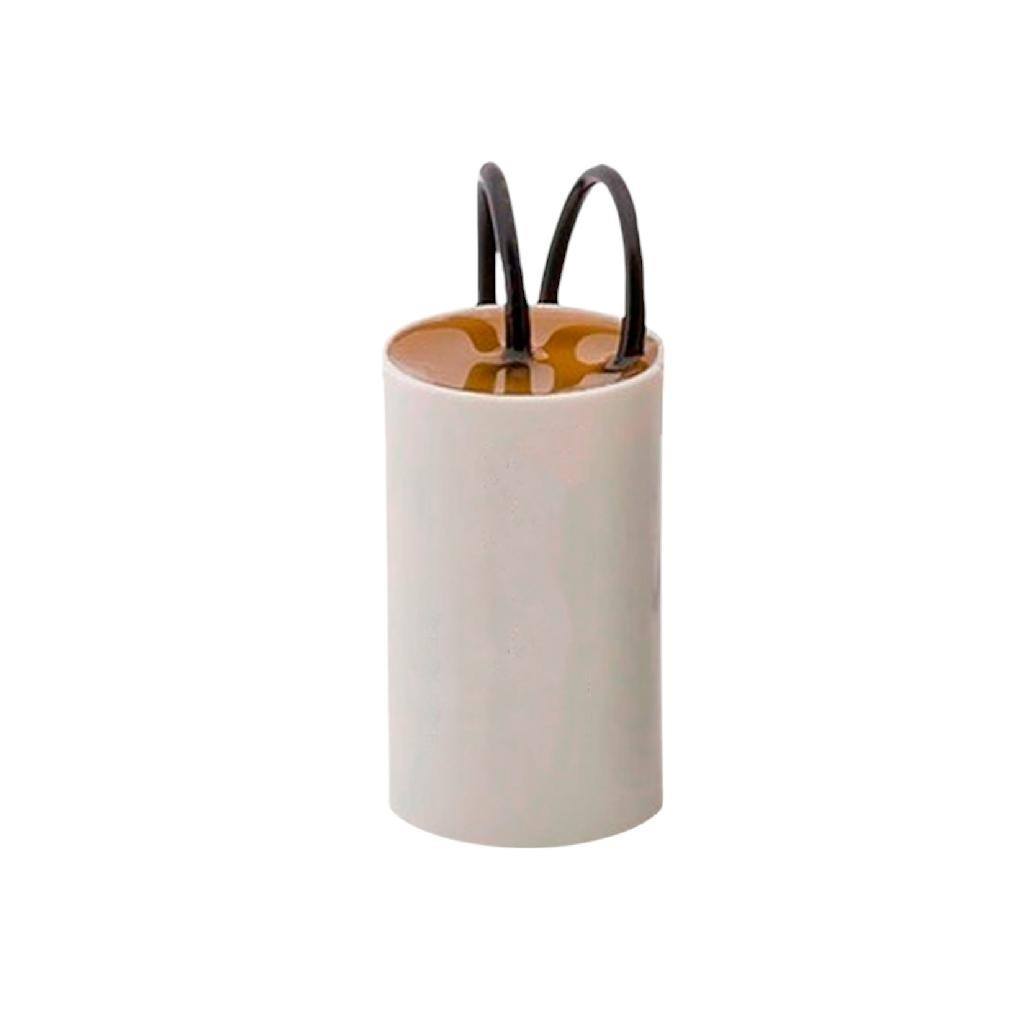 Capacitor 15uF 250V 2Fios para Motor de Portão,Ventilador,Exaustor,Lavadora e Equipamentos Elétricos