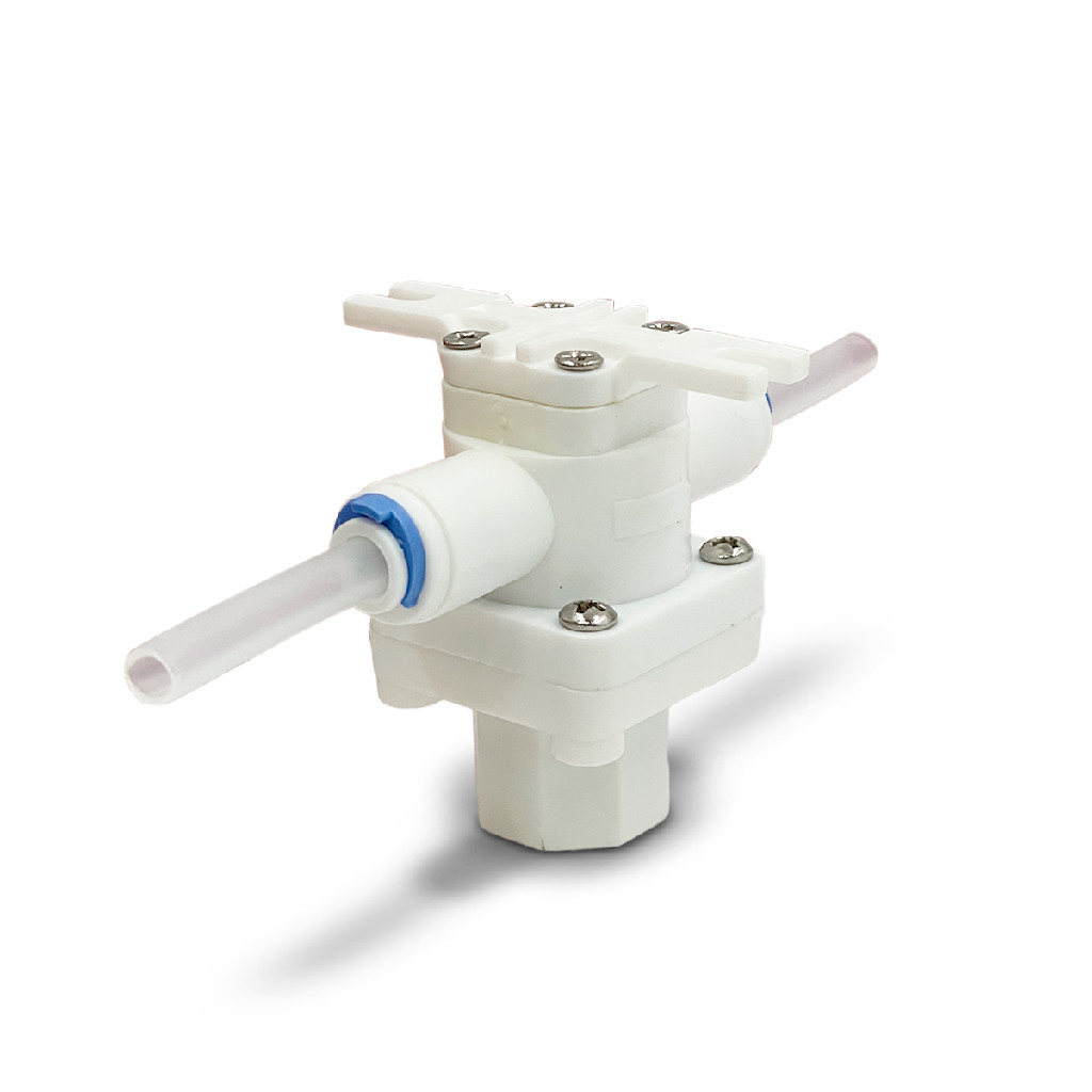 Válvula de Pressão 1/4 Branca p/ Água – Controle Estável p/ Filtros e Equipamentos