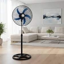 Ventilador Chão Verão Refresca Ar Circulador Calor Aparelho Equipamento Resfriamento